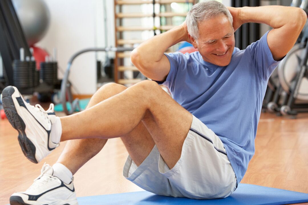 Atlikti pratimus prostatos liaukos atstatymui